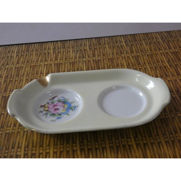 Vintage 1930's Ashtray/Teacup Tray with German Marking - Picture 1 of 4